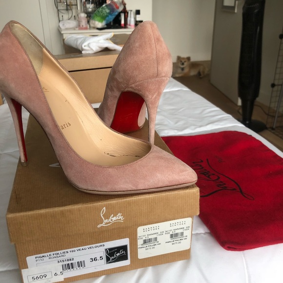 christian louboutin pigalle blush christian louboutin pigalle blush